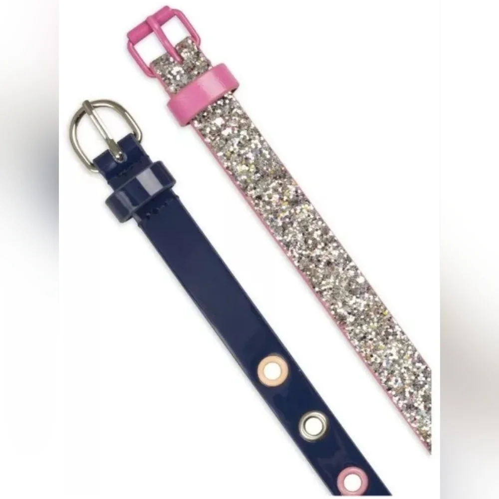 Wonder Nation girls L-XXL (12-18) 2 Pack Belts NWT